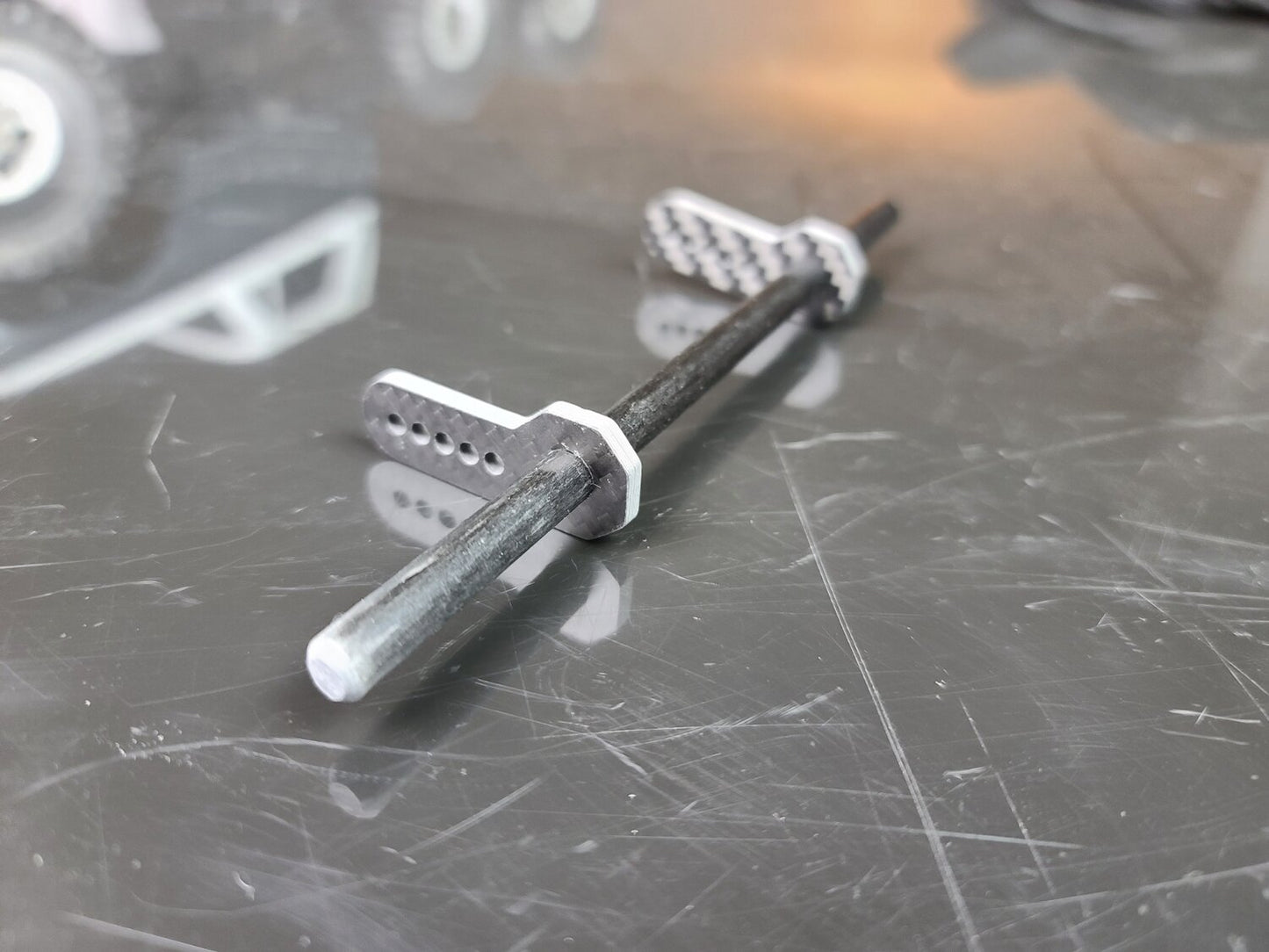 PC3D Single Carbon Bumpers (RAW) 67mm or 70mm spacing