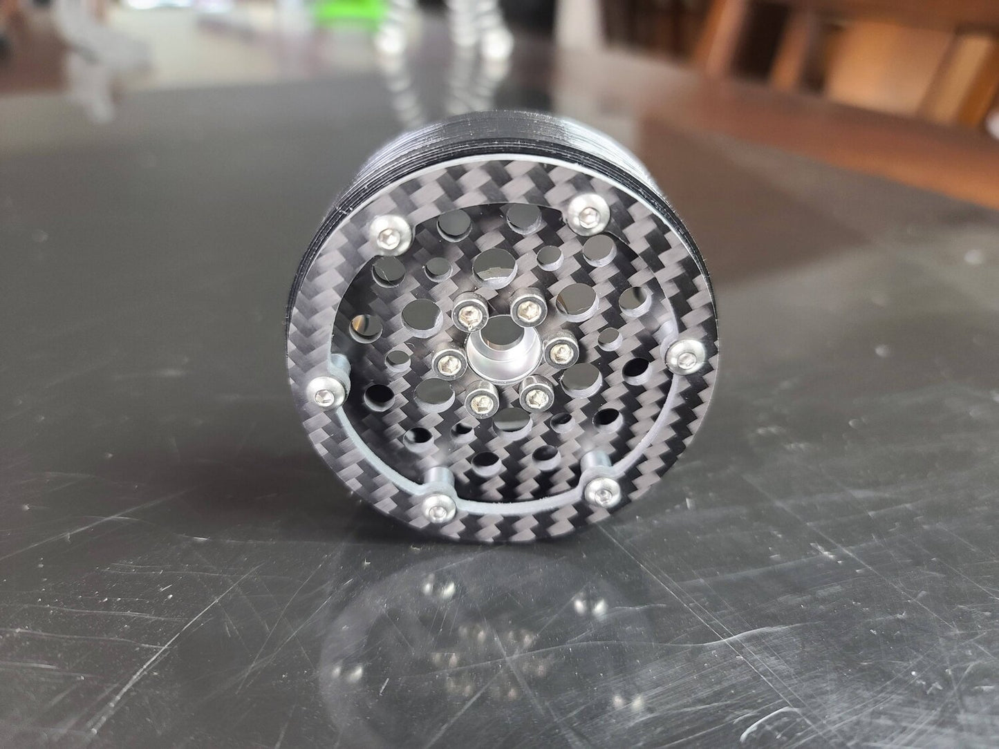 Punks Custom 3D 3 piece 2.2 Carbon Beadlock Wheels (set of 4) - Buckshott