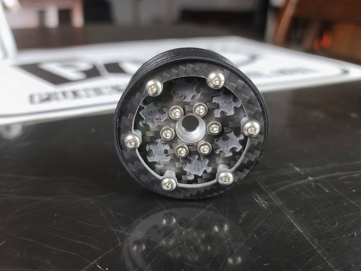 Punks Custom 3D 3 piece 1.9 Carbon beadlock wheels (set of 4) - Jigsaw Puzzle