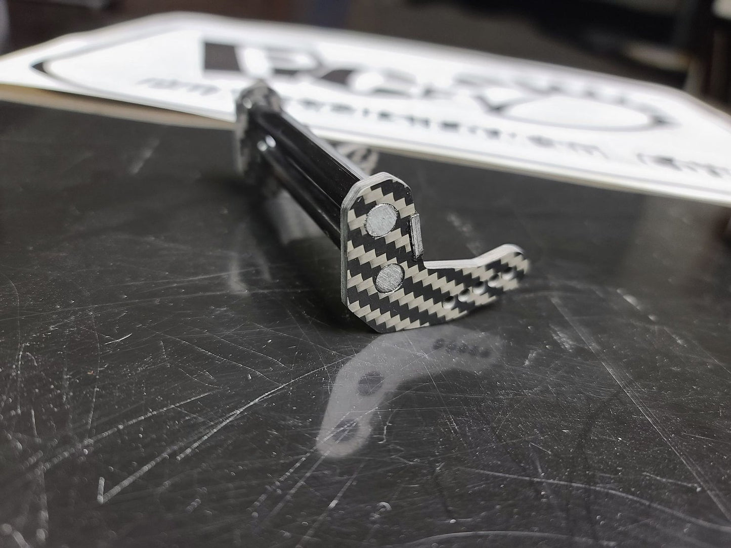 PC3D Fairlead Carbon Bumpers (RAW) 67mm or 70mm spacing