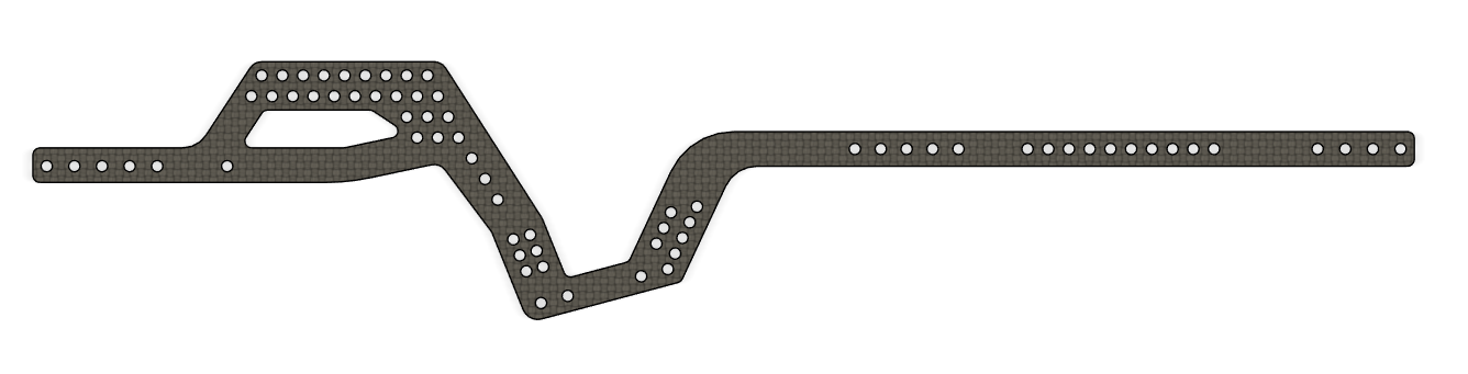 Caiman Black UK2/3 Flat Tail Prototype T6 (For Team Drivers purchase ONLY)