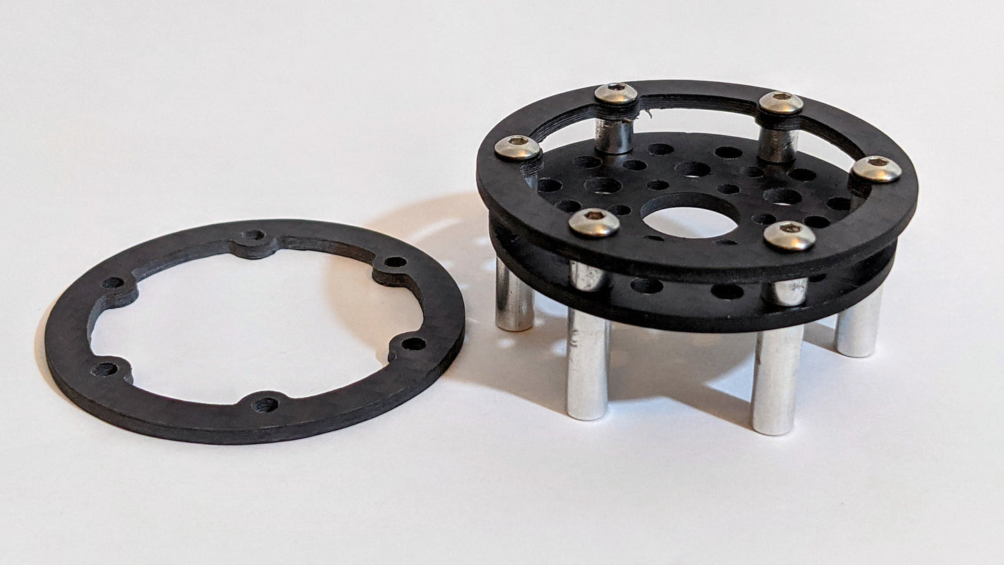 Punks Custom 3D 3 piece 1.9 Carbon beadlock wheels (set of 4) - Jigsaw Puzzle