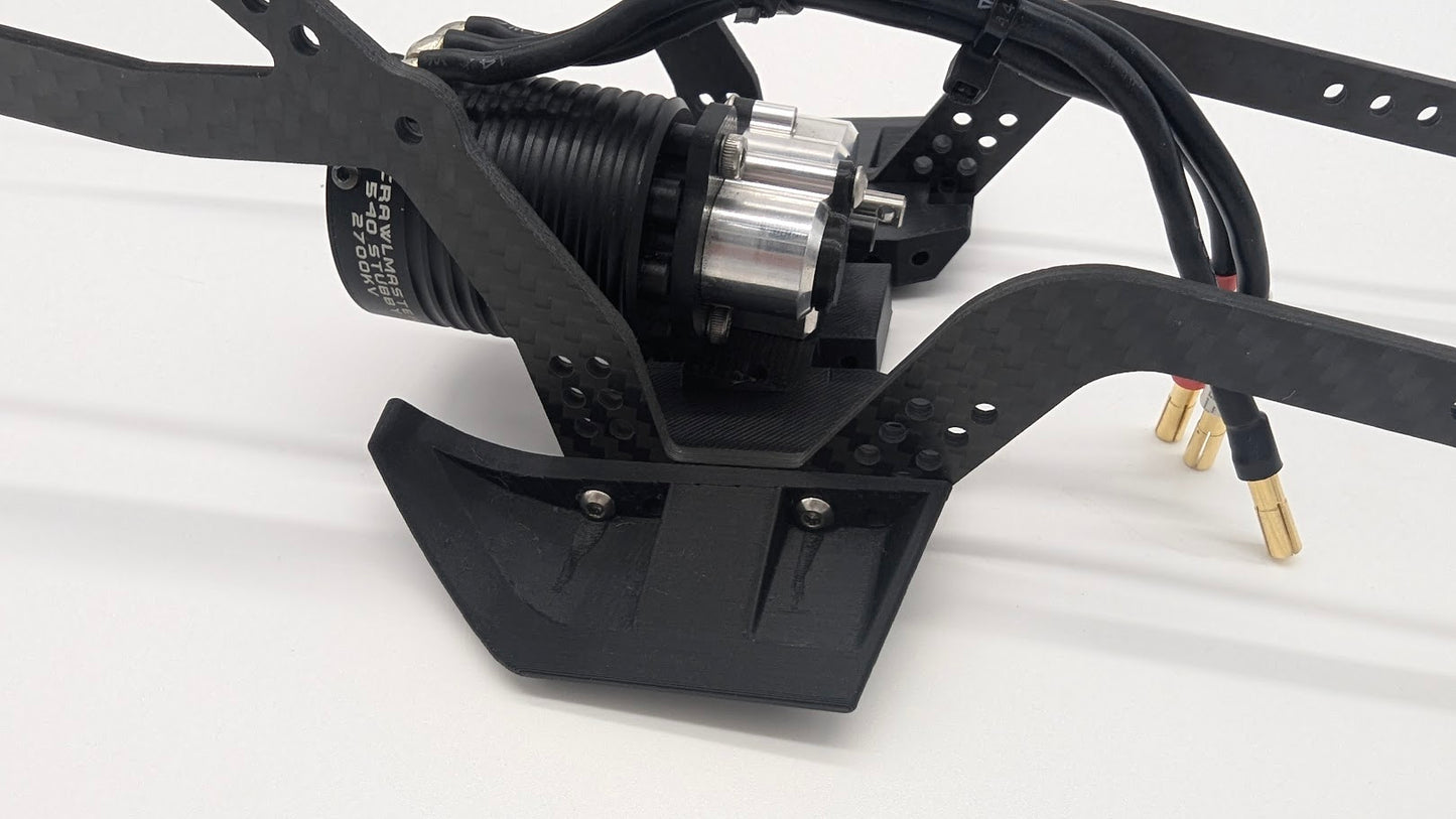 GCRC Caiman Black 78mm Skid - DLUX PORTAL