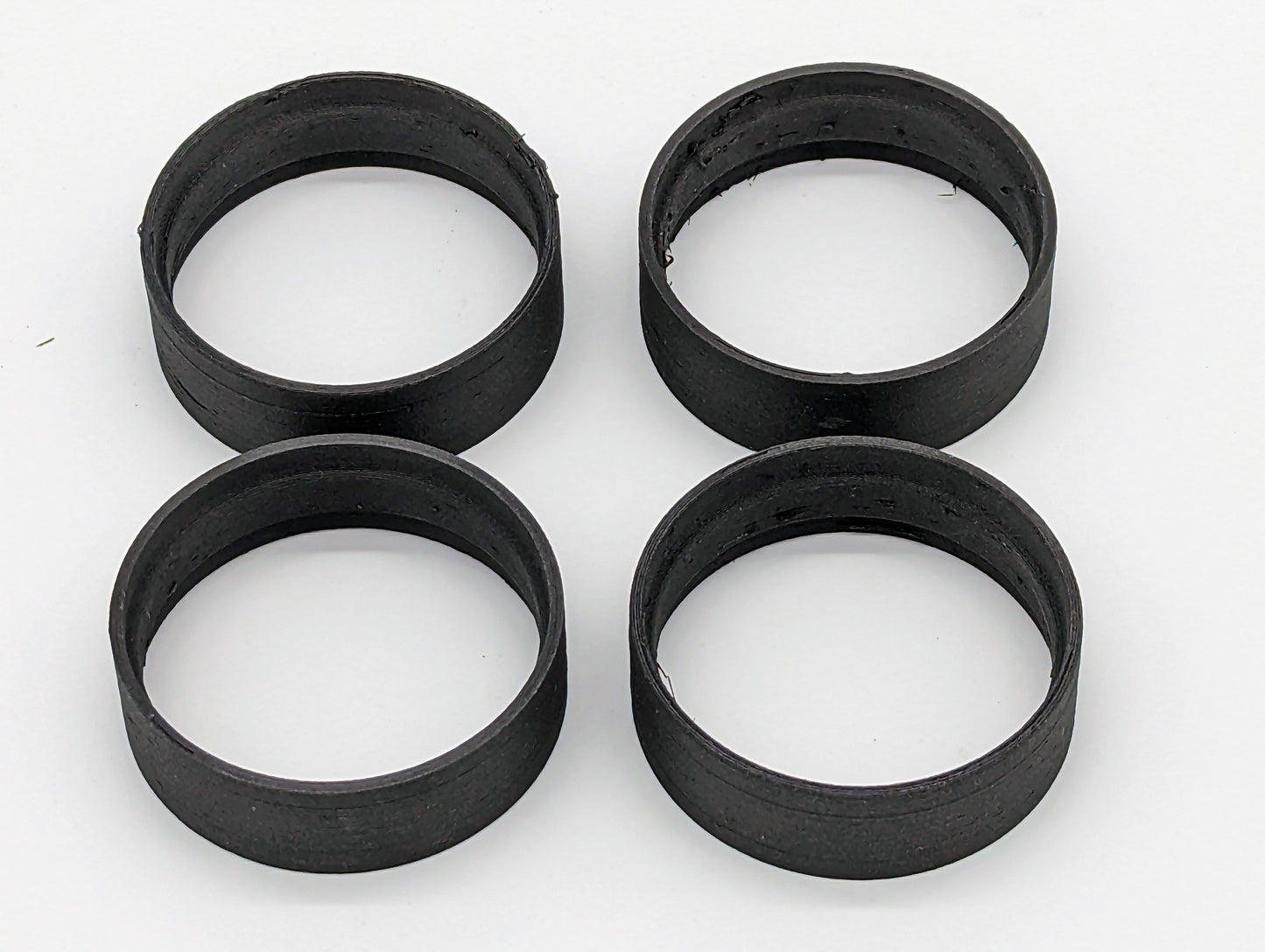 Punks Custom 3D 3 piece 2.2 carbon wheels - Caiman Team Purple GCRC Logo