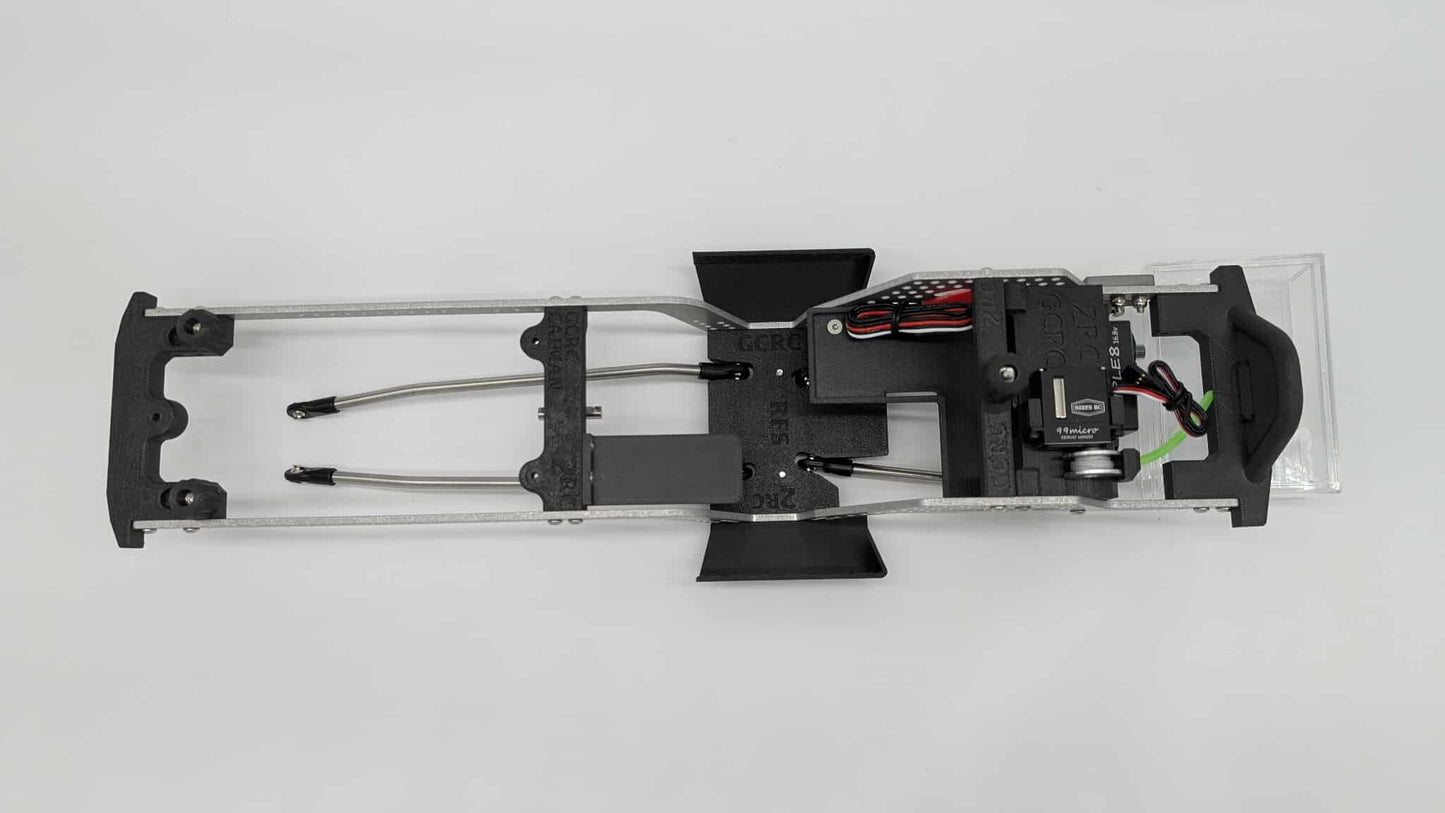 Caiman UK1 Black FLAT-TAIL build kit by 2RC (For Team Drivers purchase ONLY)