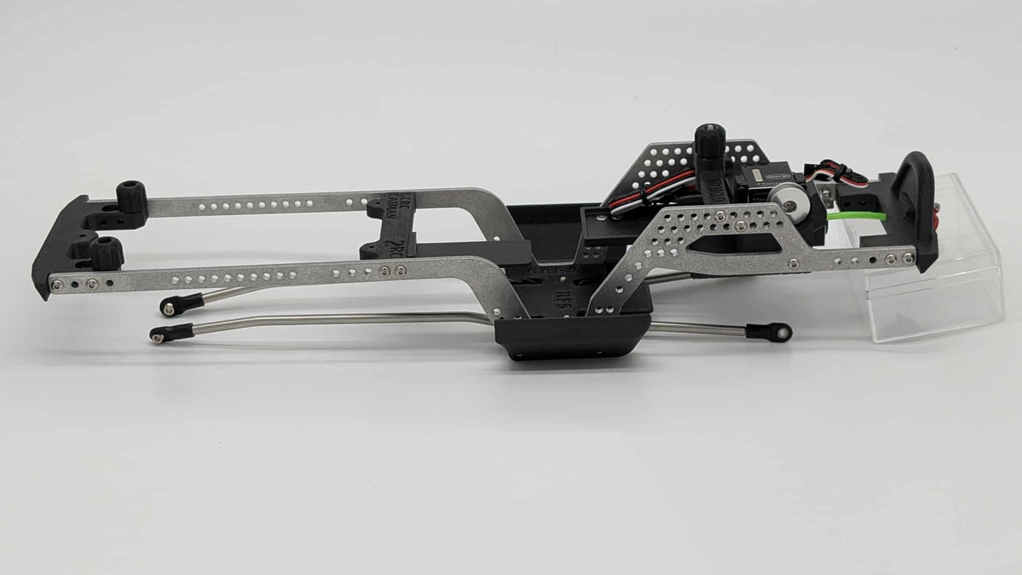 Caiman UK1 Black FLAT-TAIL build kit by 2RC (For Team Drivers purchase ONLY)