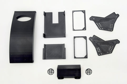 PandA “GCRC Caiman Black CAGED” accessories set