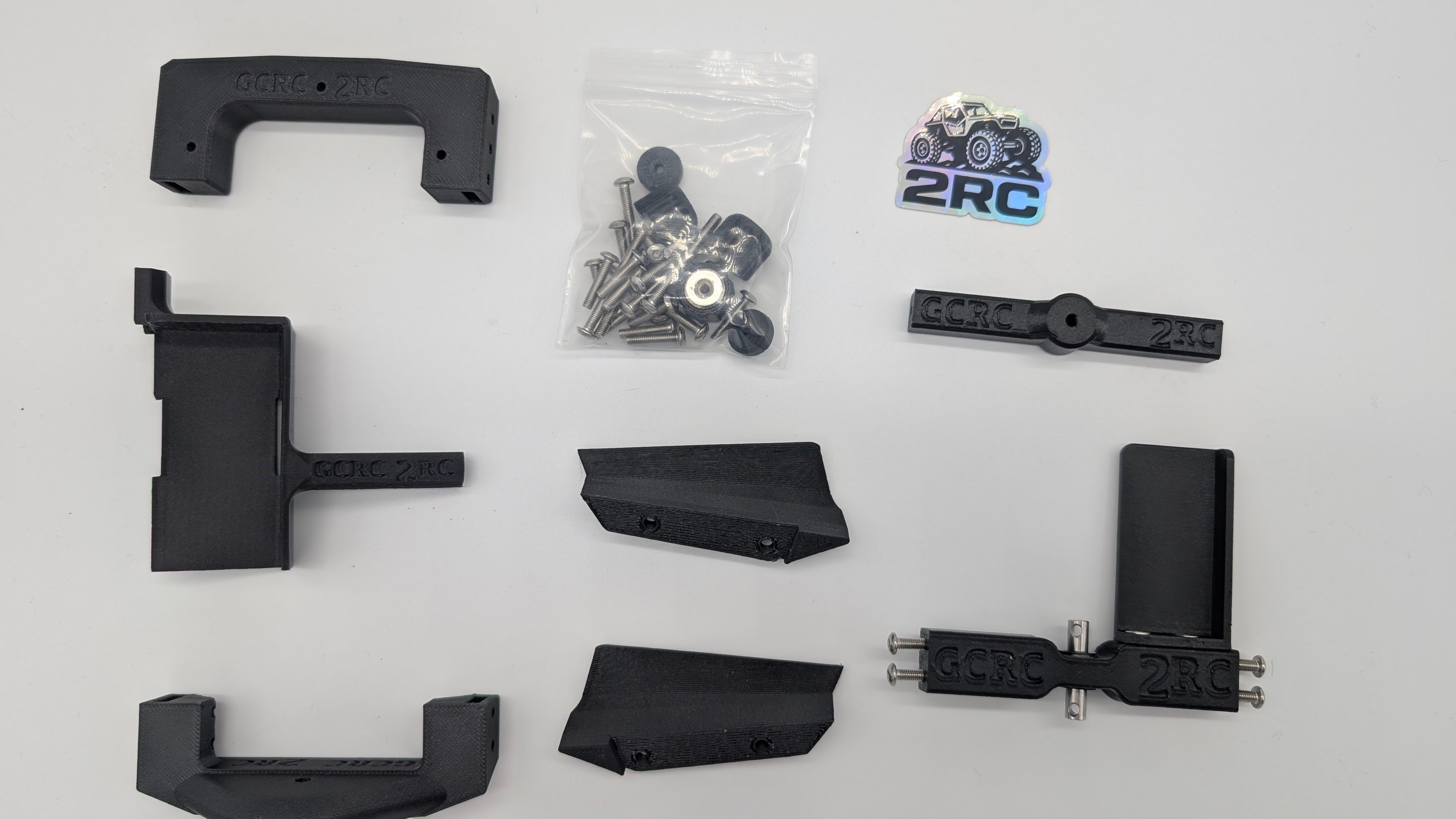 CAIMAN BLACK / FLATTAIL UK2/3 2RC BUILD KIT (without SKID) – Caiman_lcg
