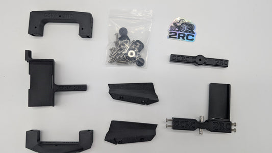 CAIMAN BLACK / FLATTAIL UK2/3 2RC BUILD KIT (without SKID)