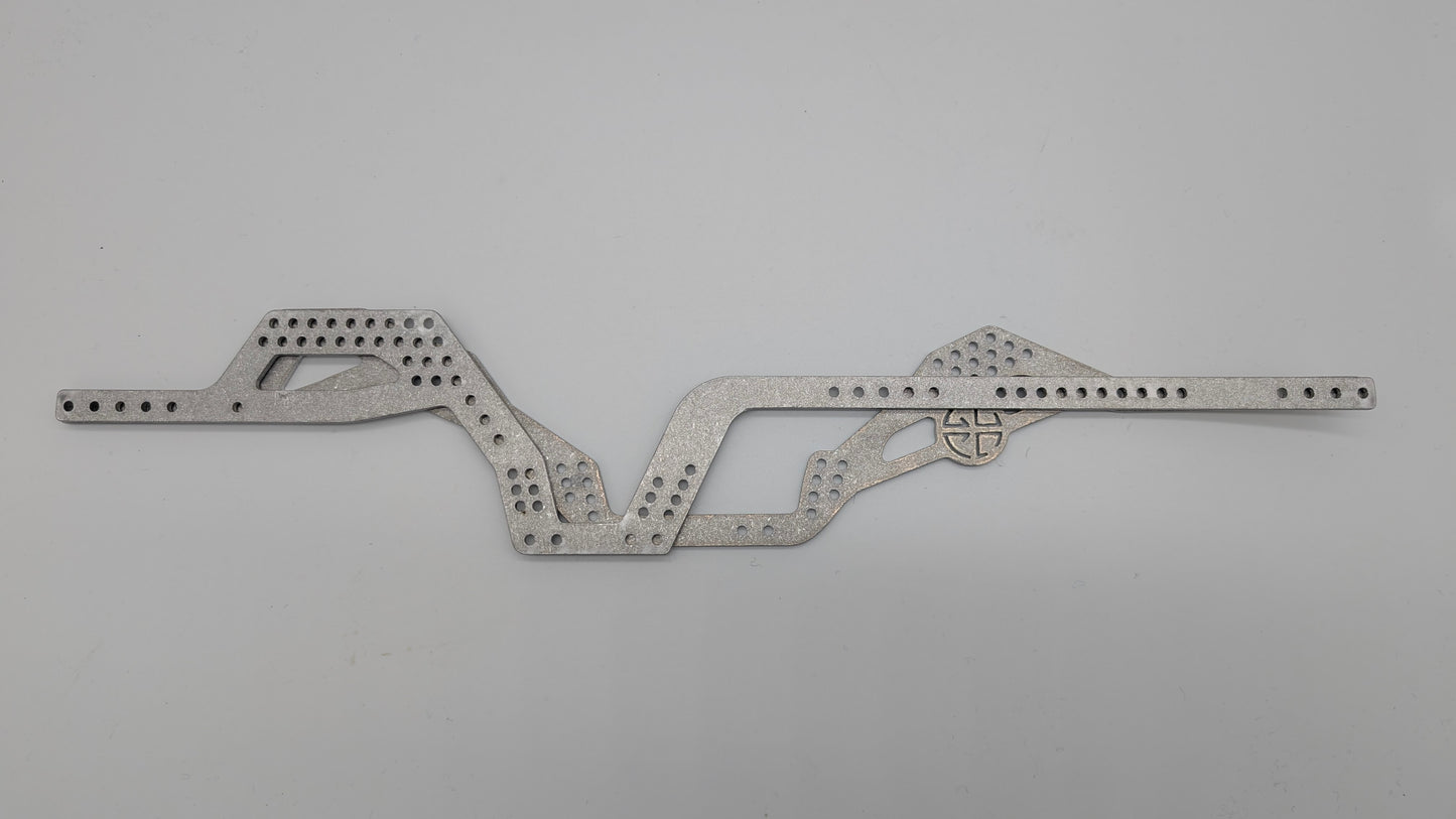 Caiman Black FLATTAIL UK1 in T6 Alloy