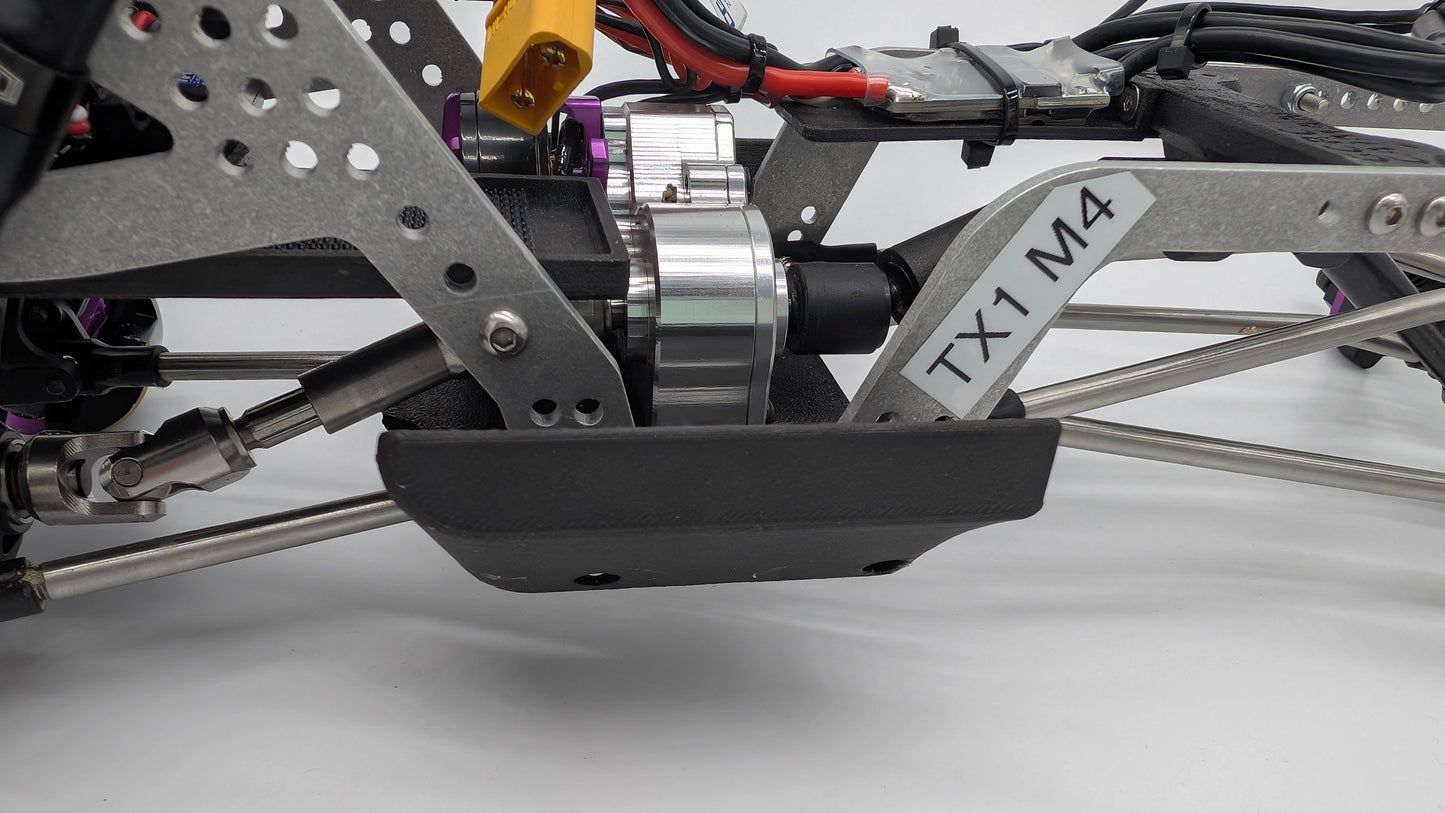 CAIMAN BLACK &nbsp;FLATTAIL UK1 2RC BUILD KIT (without SKID)