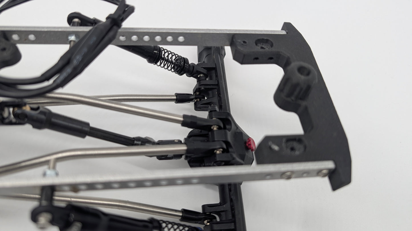 CAIMAN BLACK &nbsp;FLATTAIL UK1 2RC BUILD KIT (without SKID)