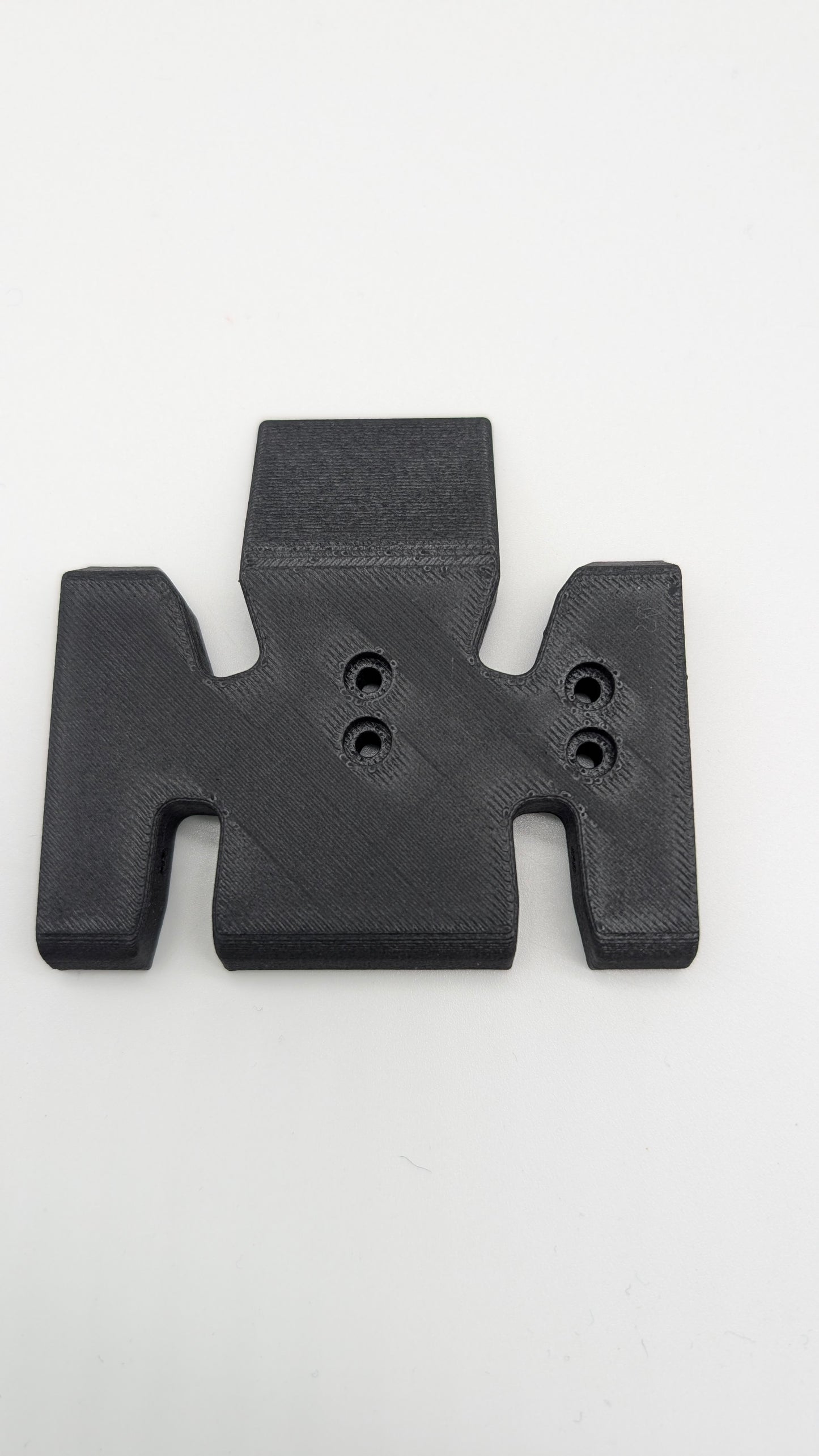 Caiman Black FlatTail 75mm UK1 FLAT Skid for a MEUS OD LCG Trans by 2RC