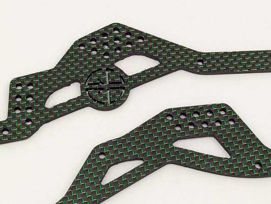 GCRC Caiman OGv3C UK2/3 - RTR Build Chassis Rails (Colours)